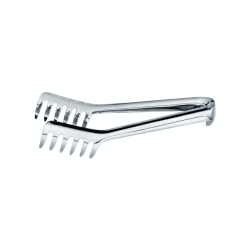 Image showing the Ufficio Tecnico Spaghetti tongs, 19cm, Stainless Steel product.