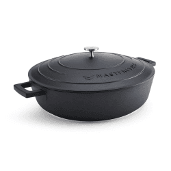 Image showing the Cast Aluminium Casserole Dish, 5L, Black product.