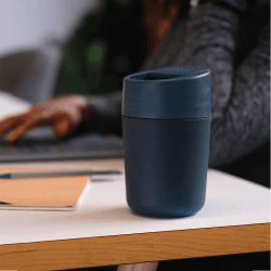 Image showing the Sipp Travel mug, 340 ml, Blue product.