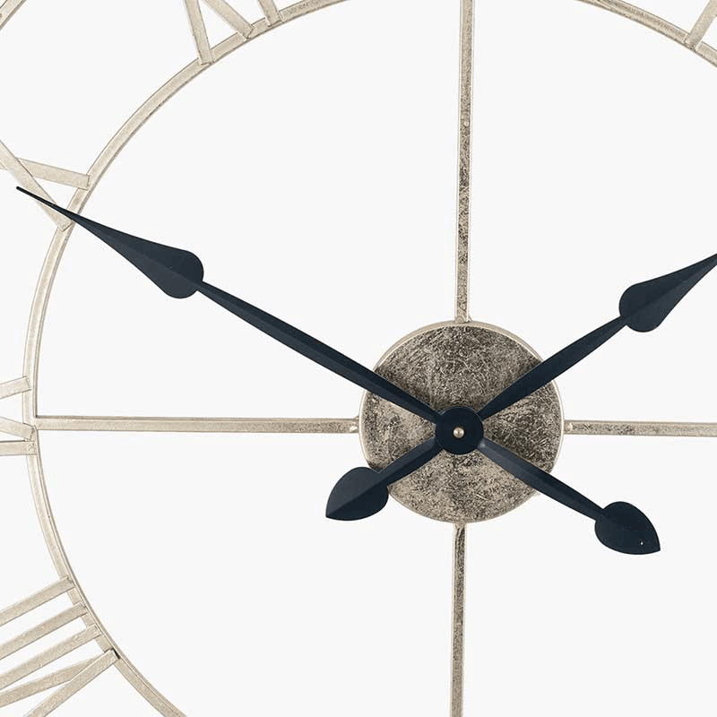 Skeleton Clock, D80cm, Antique Gold
