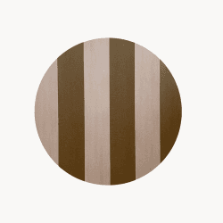 Image showing the Stripe Placemat, D28cm, Ochre product.
