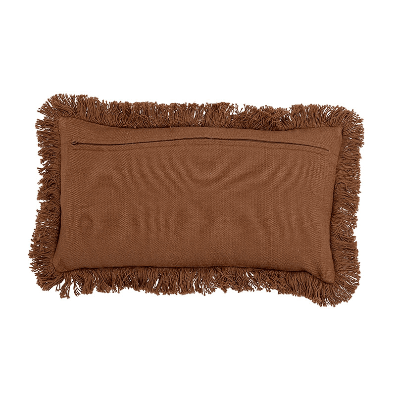 Galia Cushion, 25 x 50cm, Brown