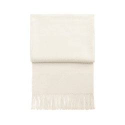 Image showing the Luxury Plaid Throw, H200cm x W130cm, Off-White product.