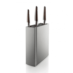Image showing the Lexicon Knife Stand, 20.5 x 20cm, Grey product.