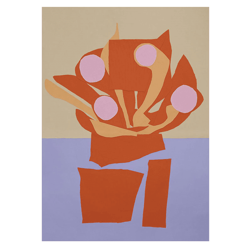 Atelier Cph Floral Print, 50 x 70cm