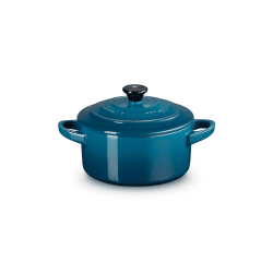 Image showing the Stoneware Petite round Casserole, 0.25L, Deep Teal product.