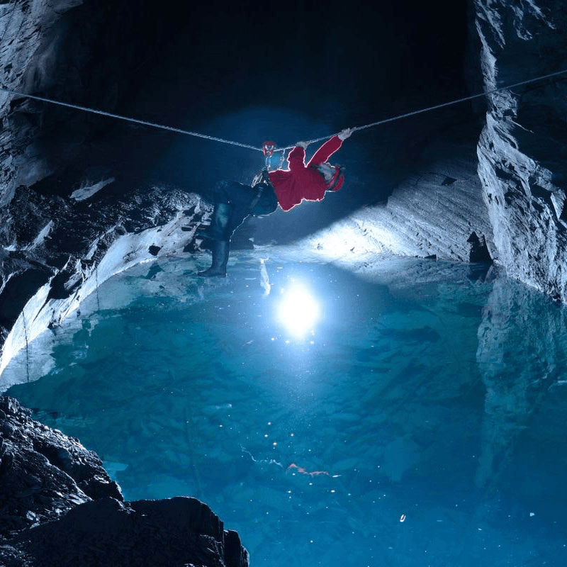 Underground Adventure Challenge at Go Below for Two