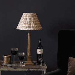 Image showing the Admiral Table lamp - base only product.