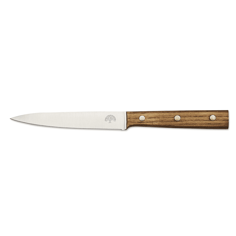 Hoxton Vintage 5 Piece Knife Block Set, Ash
