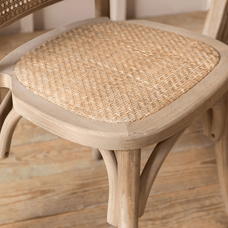 Fairlight Set of 2 Dining Chairs, Rattan
