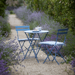 Image showing the Rive Droite Bistro Set, Small, Blue product.