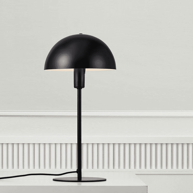 Ellen Table Lamp, H40cm, Black