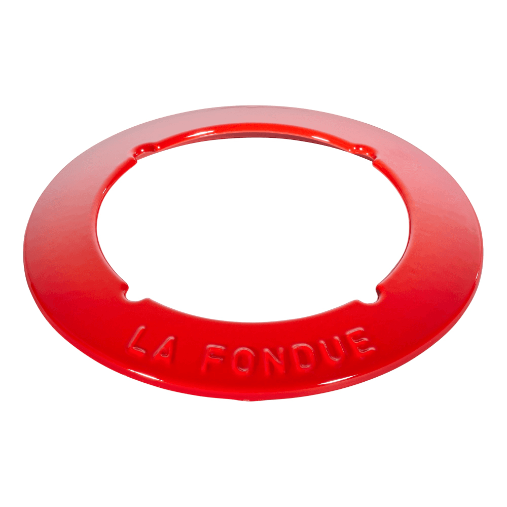 Fondue set, 16cm, cherry