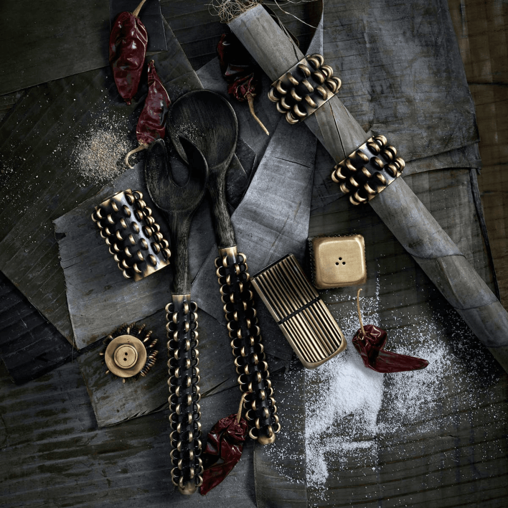 Tulum Rings Salad Serving Set