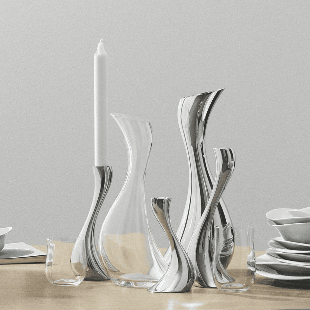 Cobra Pitcher, H 33cm, Stainless Steel