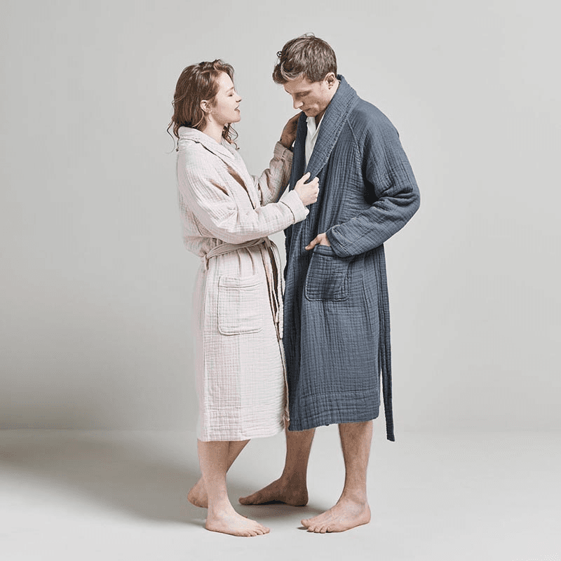 The Dream Cotton Robe, Large, Ink
