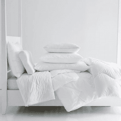 Image showing the Memory Foam Standard Support Pillow, White product.