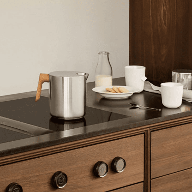 Nordic Kitchen Induction Kettle, 1L, Stainless Steel