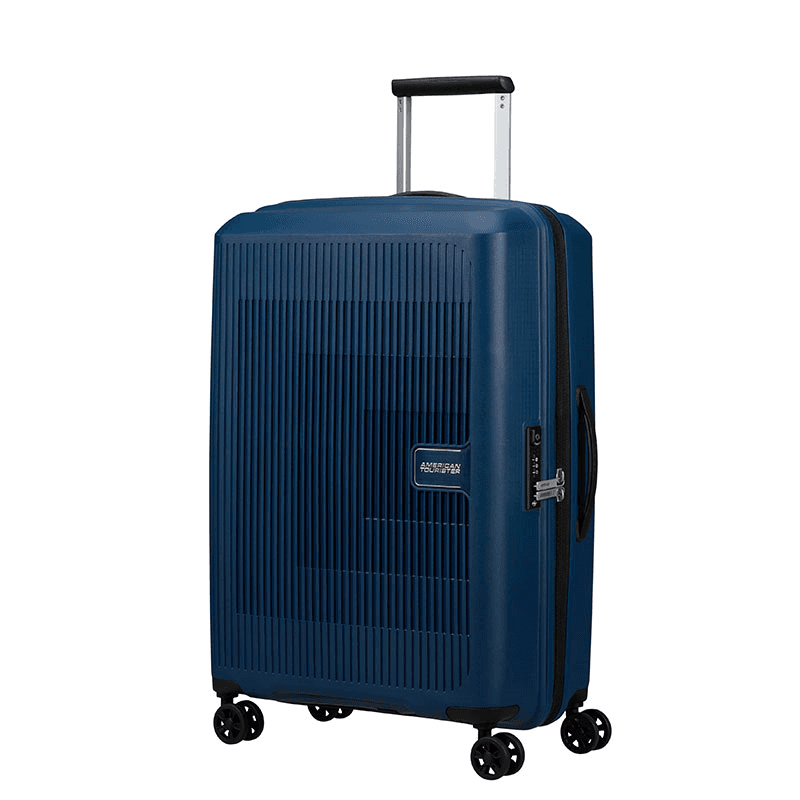 Aerostep Suitcase, H67 x L46 x W26/29cm, Navy Blue