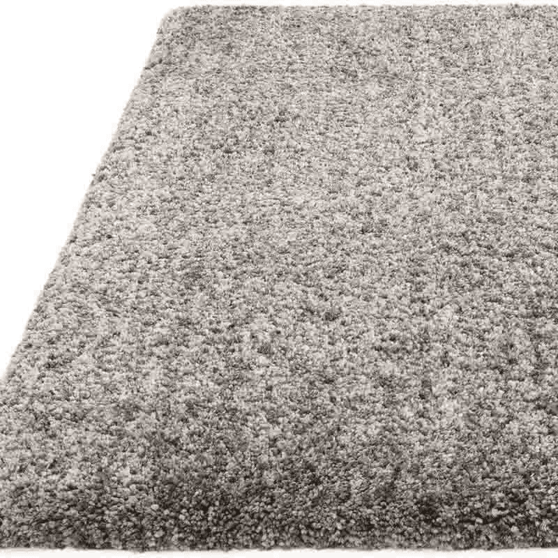 Barnaby Plain Shaggy Rug, 120 x 170cm, Graphite