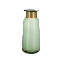 Image showing the Miza Large vase, H32 x Dia14cm, Green product.
