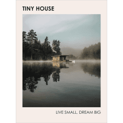 Image showing the Tiny House: Live Small Dream Big - Heavener, Brent product.