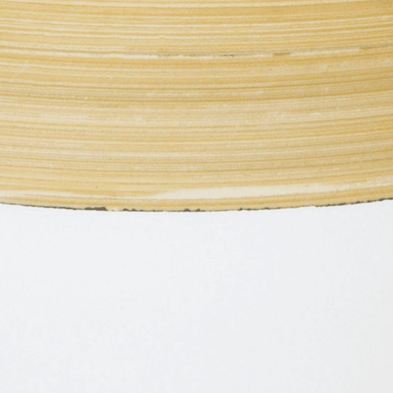 Bamboo Planter, H20 x W28 x D28cm, White