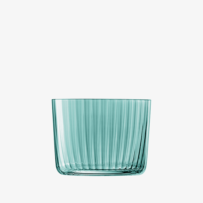 Gems Set of 4 Tealight Holders, H6cm, Jade