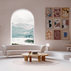 Image showing the Echo 01 FSC Print, 50 x 70cm product.