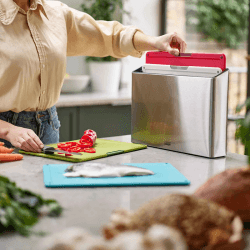 Image showing the Folio Icon Steel 4 Piece Chopping Board Set, Multi product.