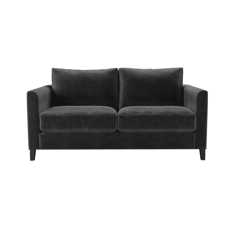 Izzy, Two Seat Sofa, Armour Smart Velvet, Armour
