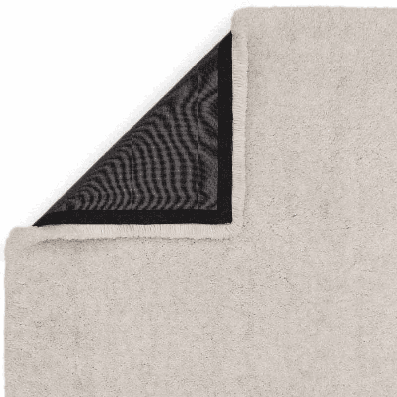 Barnaby Plain Shaggy Rug, 120 x 170cm, Off White