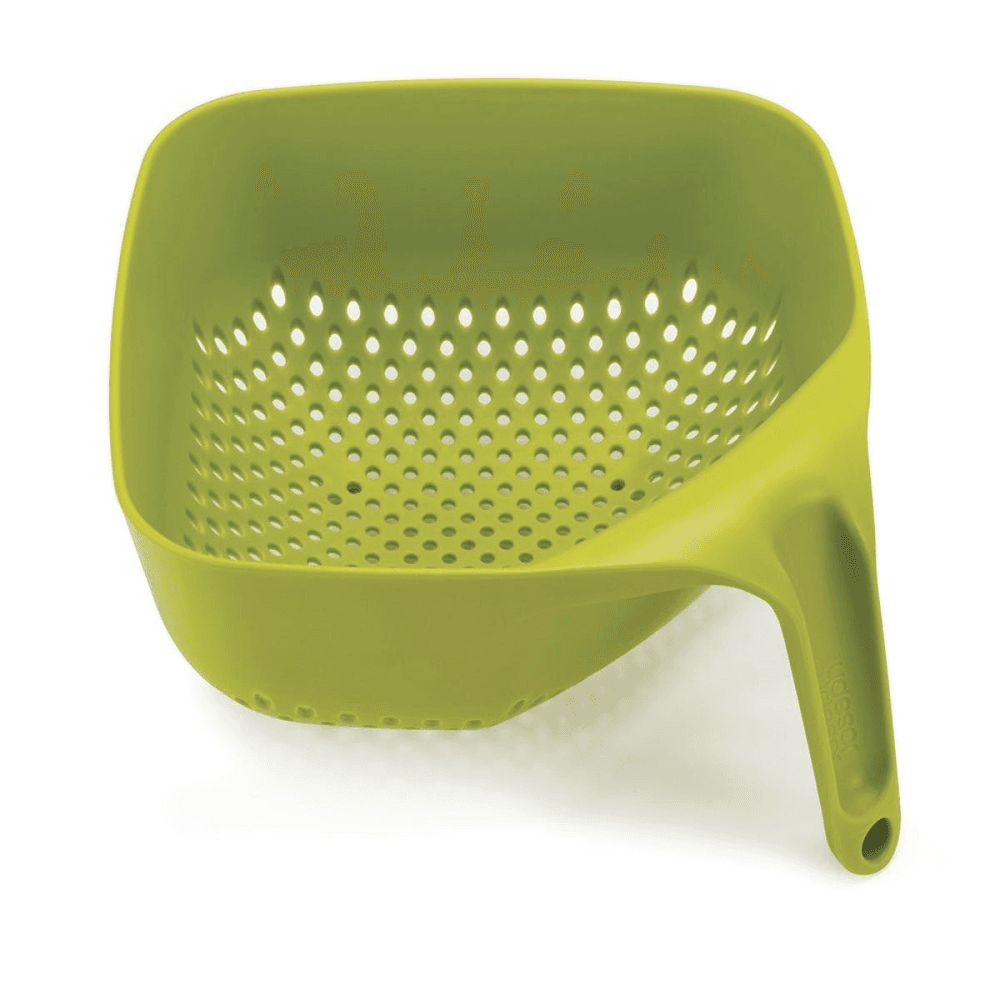 Square colander, Green