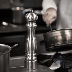 Image showing the Paris U'select Pepper mill, 18cm, stainless steel product.