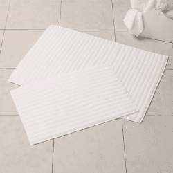 Image showing the Hydrocotton Bath mat, 70 x 110cm, White product.