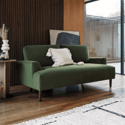 Image showing the Model 05 2 Seater Velvet Sofa, Vine product.