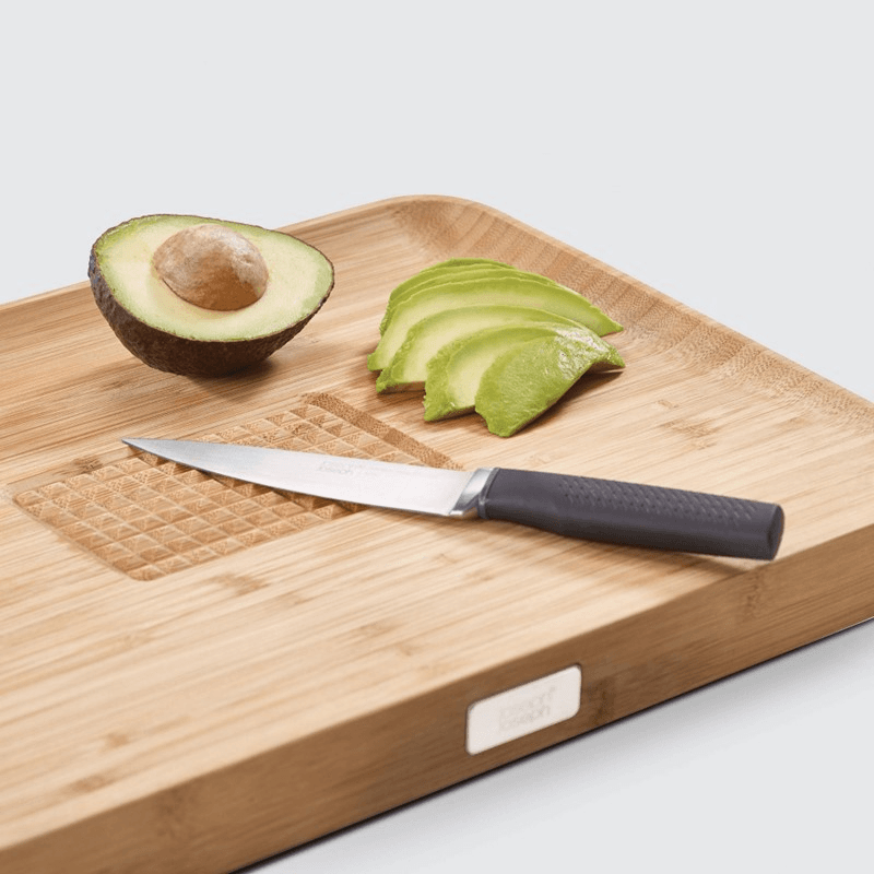 Cut&Carve Multi-function chopping board, 40 x 30 x 3.5cm, Bamboo