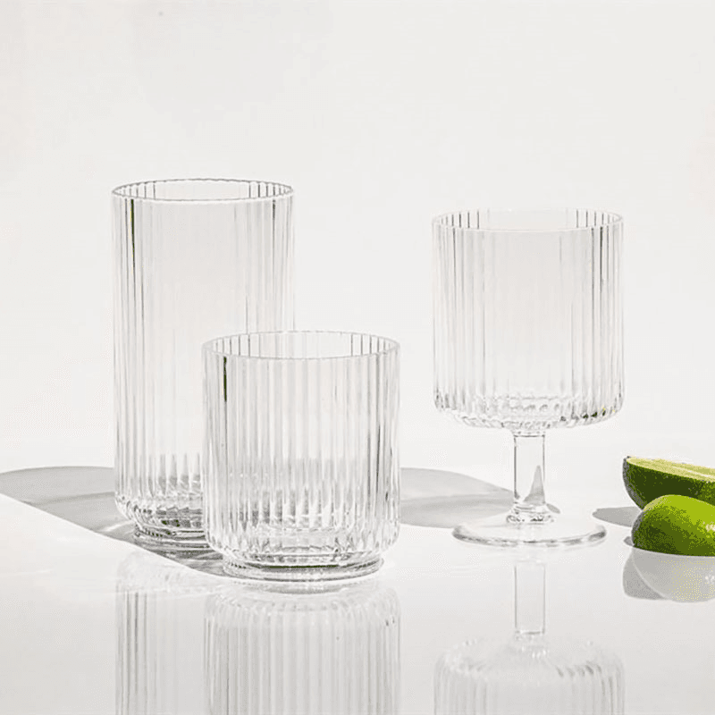 Mesa Acrylic Stacking Goblet, 444ml, Clear