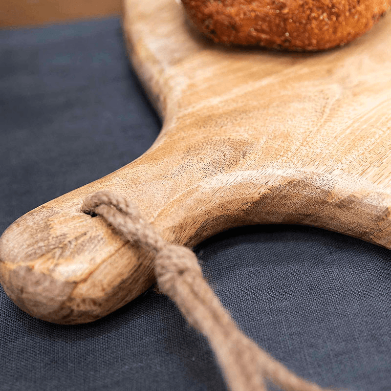 Midford Round Serving Board, D61cm, Natural