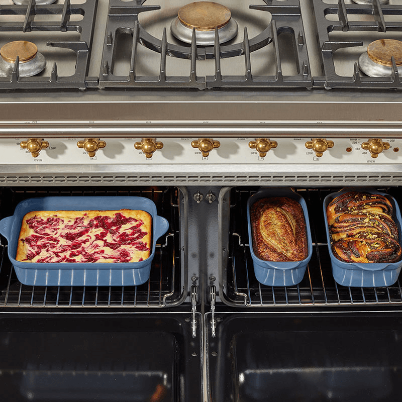 Aluminium Bakeware Set, Blue Salt