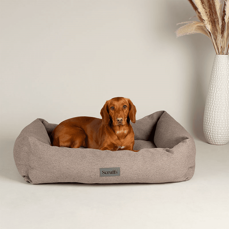 Seattle Box Bed, 90 x 70cm, Stone Grey