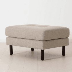 Image showing the Model 04 Ottoman, Linen Pumice product.