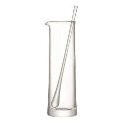 Image showing the Gin Cocktail jug and stirrer, 1.1 litre, clear product.