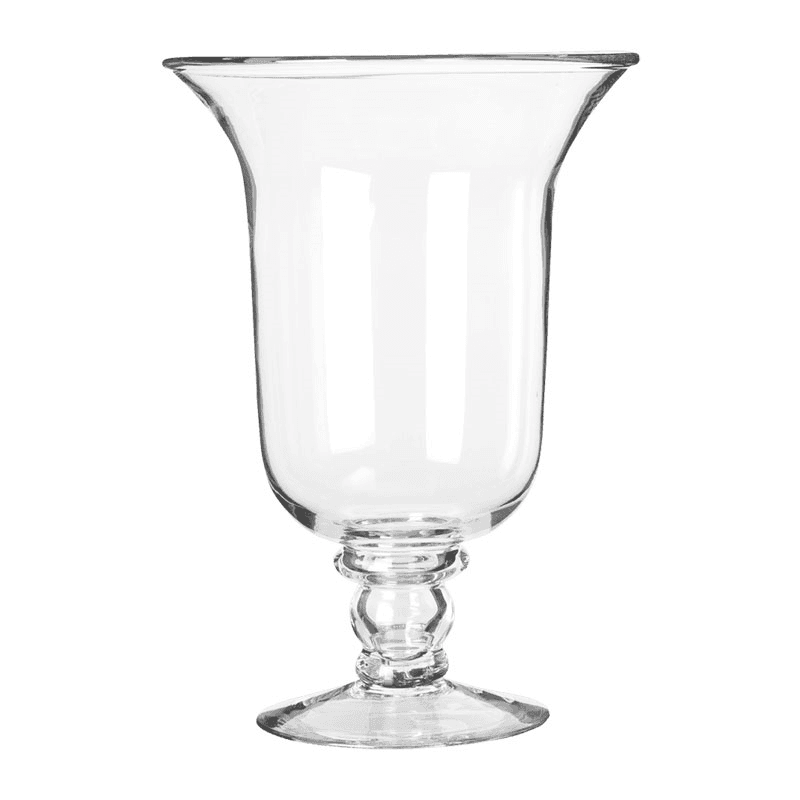 Hurricane lamp, H41 x D27cm, Glass