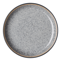 Image showing the Studio Grey Coupe side plate, 17cm, Granite product.