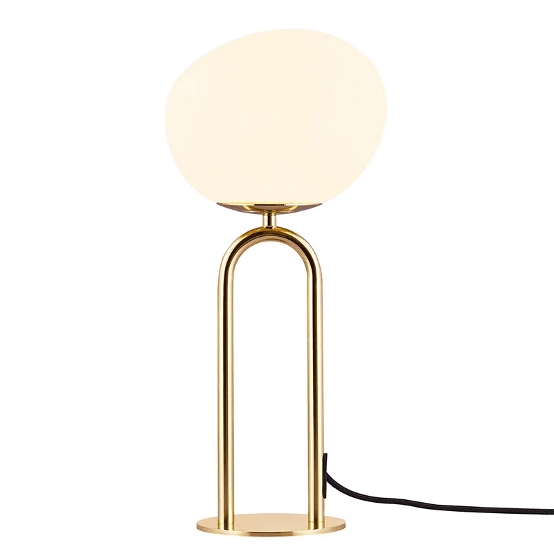 Shapes Table Lamp, H47cm, Brass