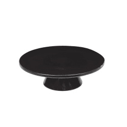 Image showing the Nordic Coal Cake Plate, D30cm, Black product.