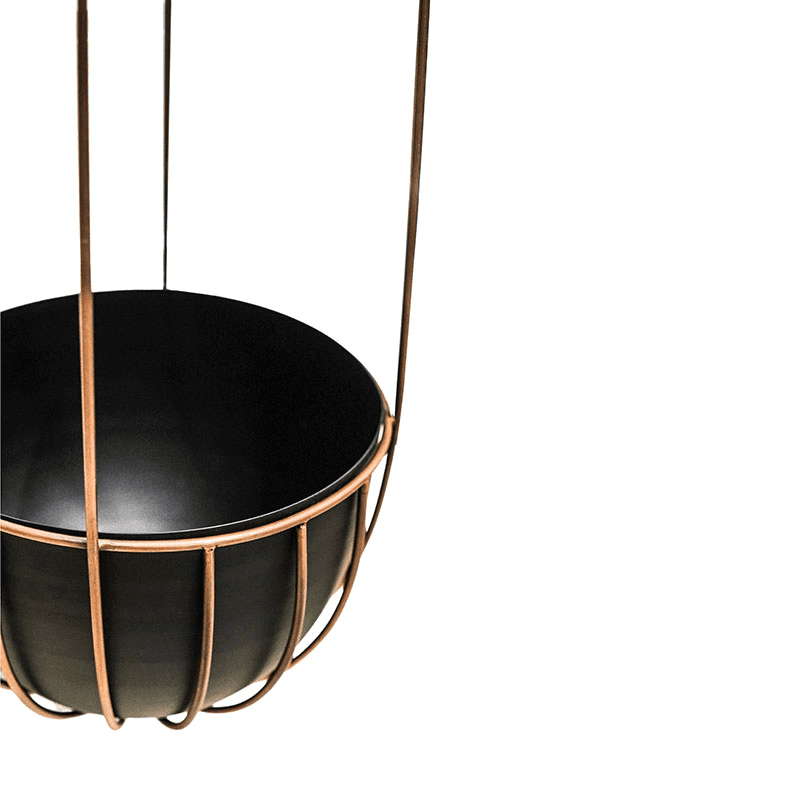 Kensington Indoor Hanging Planter, H60 x D24Cm, Copper