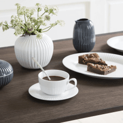 Image showing the Hammershøi Cup & Saucer, White product.