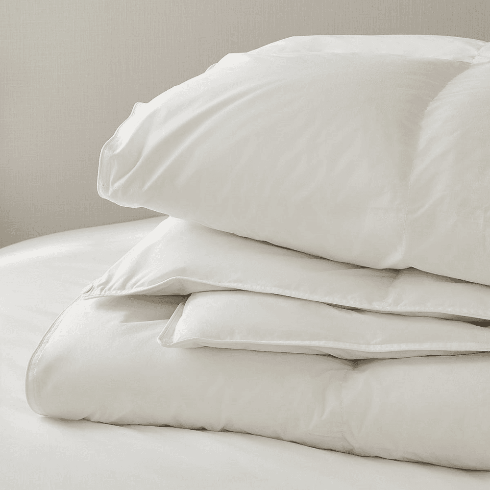Perfect Everyday Duck Down Collection Super king size duvet 4.5 tog, W260 x L220cm, White